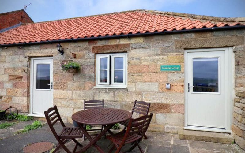 The exterior of Broadings Cottage at Broadings Farm, near Whitby